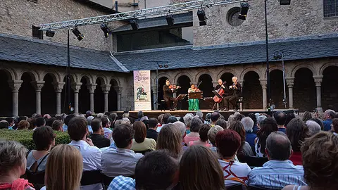 Concert inauguraldel del FeMAP amb el Quartet Casals.