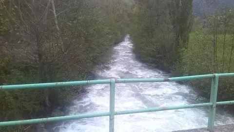 Riu Noguera pas per Vall  Ferrera