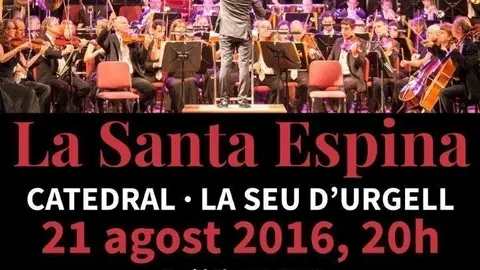 Cartell A3. 2016 La Seu d'Urgell. La Santa Espina1