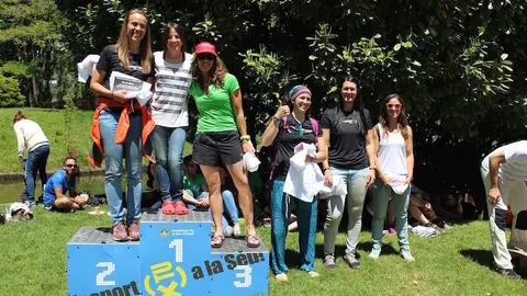 Escanyabocs 2017-jornada diumenge 21-podi Escanyabocs Ferro Femení