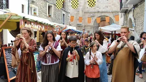 Cercavila inaugural Mercat Medieval dels Canonges de la Seu 042