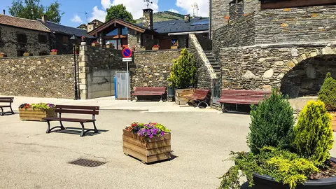 Plaça Major de Guils de Cerdanya