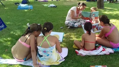 Biblipiscina Moments de lectura