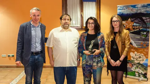 Guanyadora del Premi Sebasti&agrave; Bosom - Vila de Puigcerd&agrave; al millor treball de recerca de tem&agrave;tica ceretana