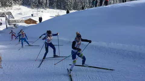Competició a l'estació francesa de