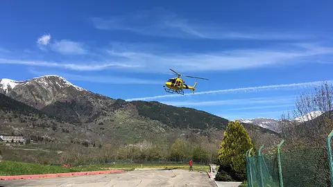 Imatge de l'heliport de Vielha