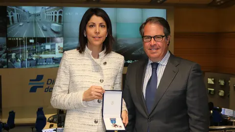 Anna Gonzalez medalla seguretat vial Foto RFEC