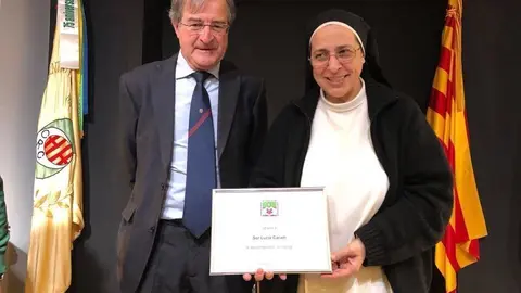 Sor Lucia Caram i Pere Mentruit