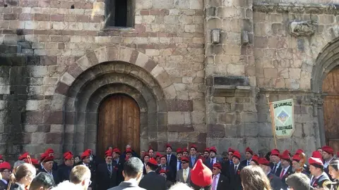 Cantada de Caramelles davant la Catedral de la Seu:Teresa Esclusa