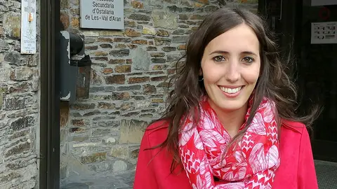 Laura Maranges Foto entrevista Joves del Pirineu