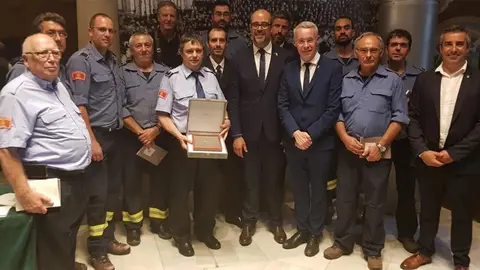 Creu Sant Jordi Bombers de Puigcerdà
