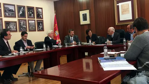 Pla general de la reuni&radic;&ge; entre el Govern aran&radic;&reg;s i la Sous-Pr&radic;&copy;fecture de Saint Gaudens el 26 d'octubre del 2018. (horitzontal)