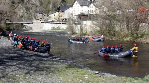 Inici temporada de ràfting a Llavorsí
