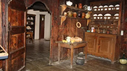 Imatge de l'interior de l'Ecomuseu de les Valls d'&Agrave;neu, al Pallars Sobir&agrave;. Imatge del 30 de juny del 2013. (horitzontal)
