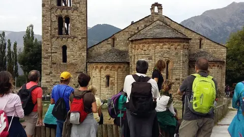 foto visites romànic Vall de Boí