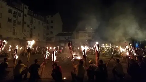 Pla general de Falles al Pont de Suert. Imatge del 23 de juny de 2019. (Horitzontal)