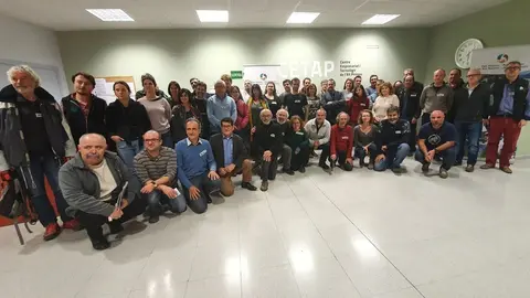 Pla obert dels representants de Catalunya, Fran&ccedil;a i Andorra que han participat al taller celebrat a la Seu d'Urgell, el 5 de desembre del 2019. (Horitzontal)