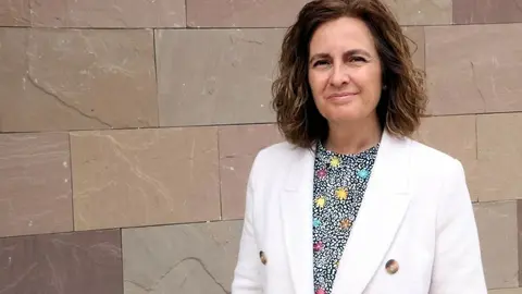 La candidata a l'alcaldia de Tremp per Comprom&radic;&ne;s per Tremp, S&radic;&ne;lvia Romero. Imatge de l'abril del 2019. (horitzontal)