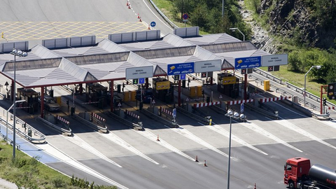 Peatge T&uacute;nel del Cad&iacute;