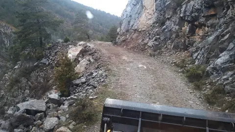 Pla general de la pista forestal de Tornafort restablerta al tr&agrave;nsit el 11 de maig del 2020. (horitzontal)