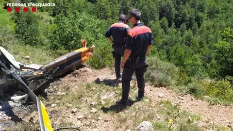 Accident helic&ograve;pter F&oacute;rnols