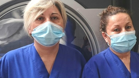 Fundaci&oacute; Sant Hospital treballadores de bugaderia
