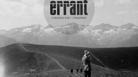 Cartell del festival 'Errant'. Imatge del 8 d'agost de 2020. (Horitzontal)