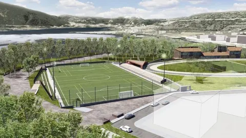 Camp futbol la Pobla