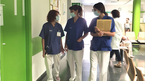 Professionals sanitaris Hospital de la Seu
