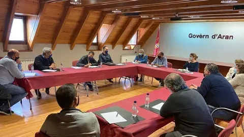 Conselh Generau d'Aran reuni&oacute; hostaleria