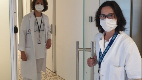 Hospital de Cerdanya dues professionals