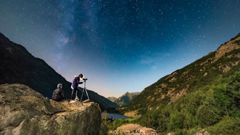 Observaci&oacute; del cel a la Vall de Bo&iacute;