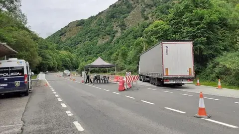 Frontera amb Fran&ccedil;a a Les