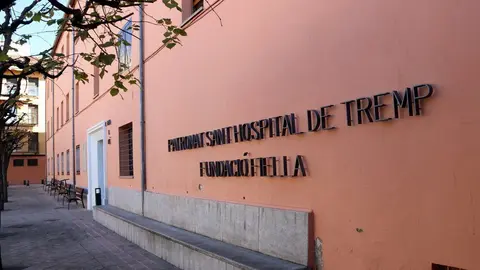 Pla de detall de la resid&egrave;ncia Fundaci&oacute; Fiella-Sant Hospital de Tremp el 23 de novembre del 2020. (horitzontal)