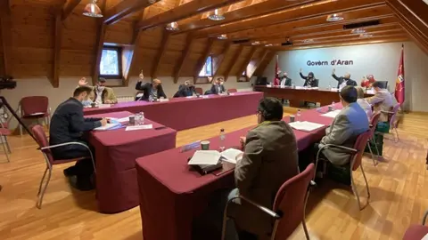 Conselh Generau d'Aran reuni&oacute; hostaleria pressupost