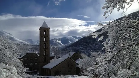 Sant Eul&agrave;lia d'Erill la Vall el dia de Nadal