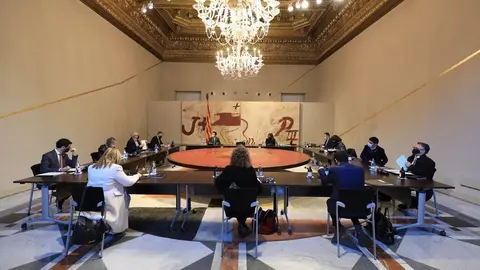 Pla general de la reuni&oacute; del Consell Executiu del 29 de desembre de 2020 (Horitzontal)