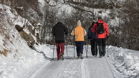 Pista d'Al&ograve;s refugi del Fornet Ramon Baylina