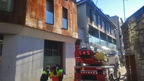 Incendi Portal d'Andorra la Seu bis