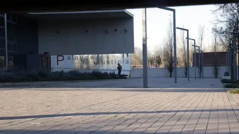 Pla mitj&agrave; del Palau de Just&iacute;cia de Girona l'11 de gener del 2019 (horitzontal)