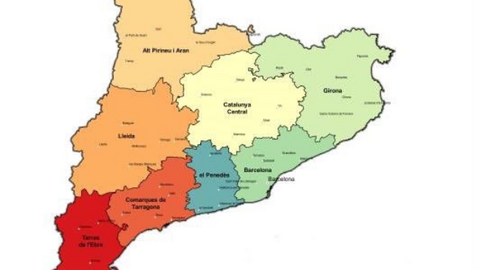 Mapa vegueries