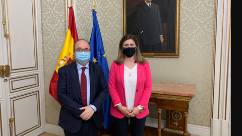 Maria Verg&eacute;s Miquel Iceta