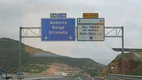 Autovia C-16 Puigreig