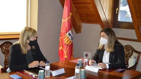 S&iacute;ndica Aran amb consellera de Cultura Generalitat