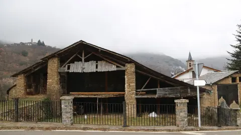Pla general de l'Ubla d'Altron (Sort) el 8 de febrer del 2021. (horitzontal)