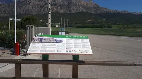 Faristol escalada Oliana