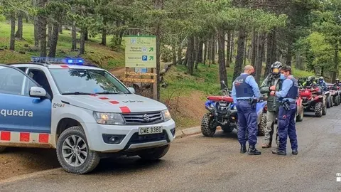 Mossos den&uacute;ncia empresa vehicles medi natural