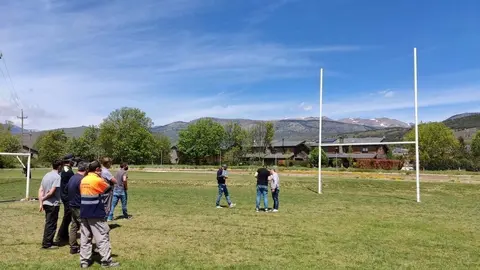 Camp municipal esports de Ll&iacute;via