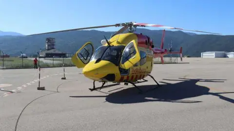 Helic&ograve;pter medicalitzat AEROPORT LA SEU