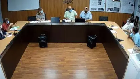 Plenari ajuntament de Ll&iacute;via